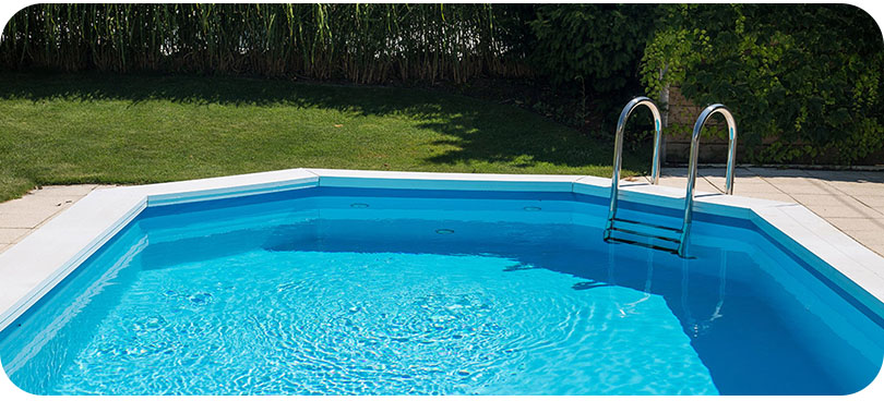 Liner piscine bleu 